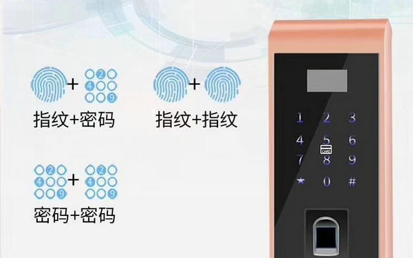 智能指紋密碼鎖